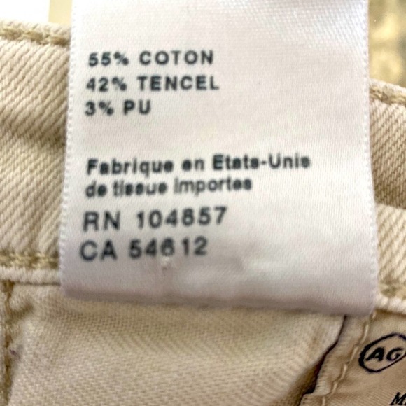 AG Adriano Goldschmied 31R The Legging Ankle Super Skinny Tan Denim Jeans 31R
C - Picture 9 of 10